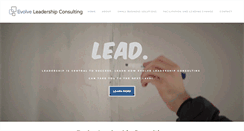Desktop Screenshot of evolve-consulting.com
